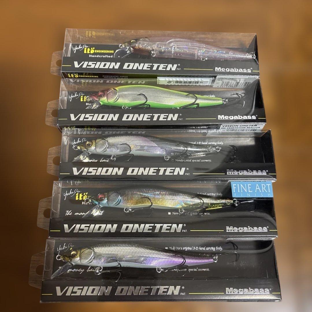 メガバスVISION ONETEN1ルアー 15個セット新品未使用