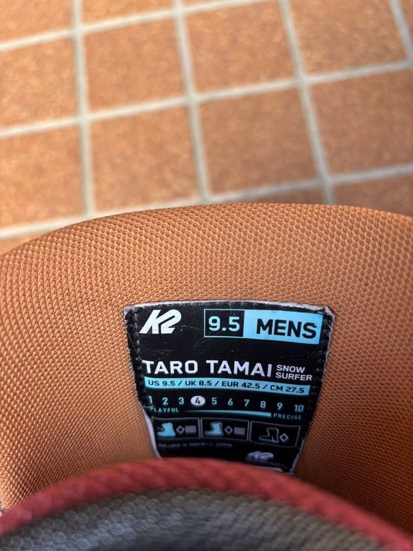 K2 TARO TAMAI SURFER TTスノーブーツ27.5cm
