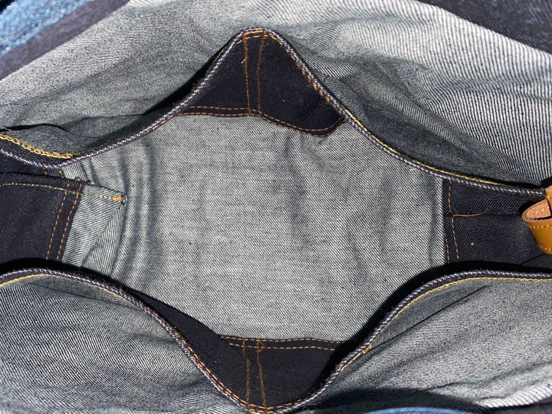 ☆ハンドメイド☆岡山デニム☆男女兼用☆3wayショルダーバッグ