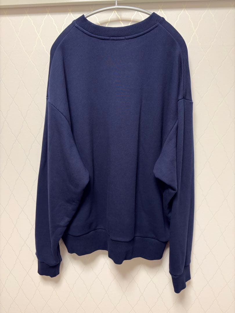 Kith Classic Logo Nelson Crewneck ネイビー L