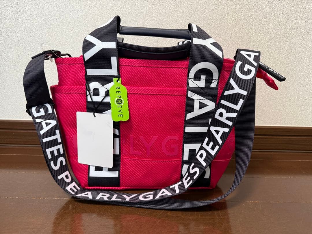 PEARLY GATES パーリーゲイツ　カートバッグ　ピンク色　新品未使用