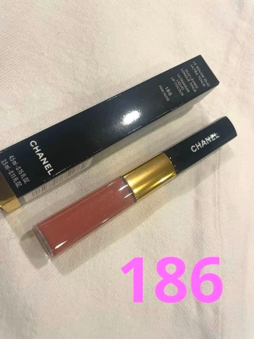 ル ルージュ デュオ ウルトラ トゥニュ 186 ヌードピンク