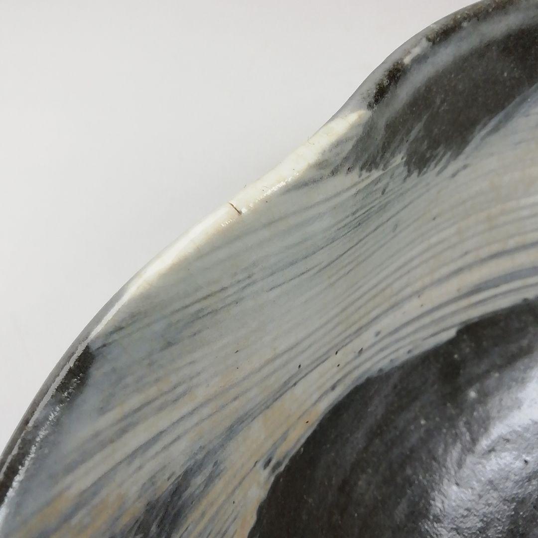 Ｗ８８　茶碗　『刷毛目茶碗』『高橋道八 造』　木箱　抹茶碗　茶道具