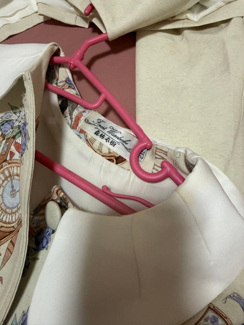 ロリィタワンピース♡ジャケットセット♡カチューシャ♡