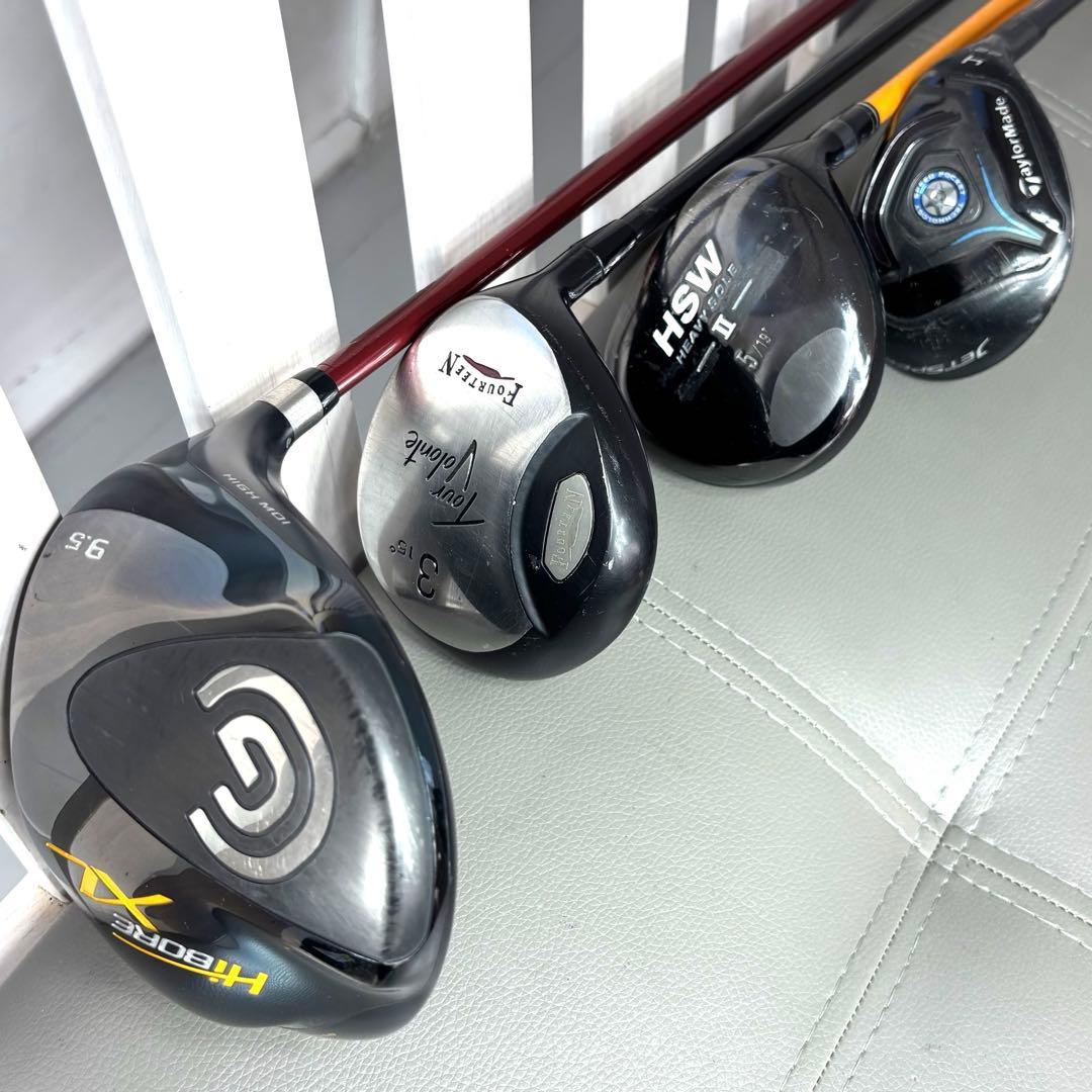 本格派 メンズゴルフクラブ 11本 フルセット ゴルフセット 豪華 お試しセット