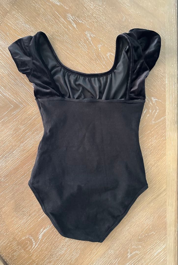 ドウッシュドウッスウ DessusDessous レオタード ベロア Jr-L