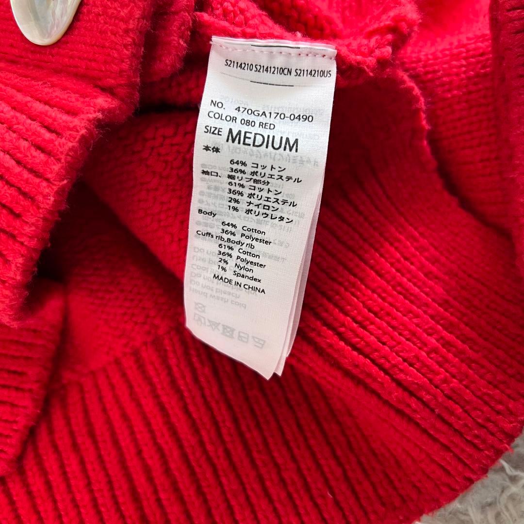 nagonstans ボリューム スリーブ ショート カーディガン