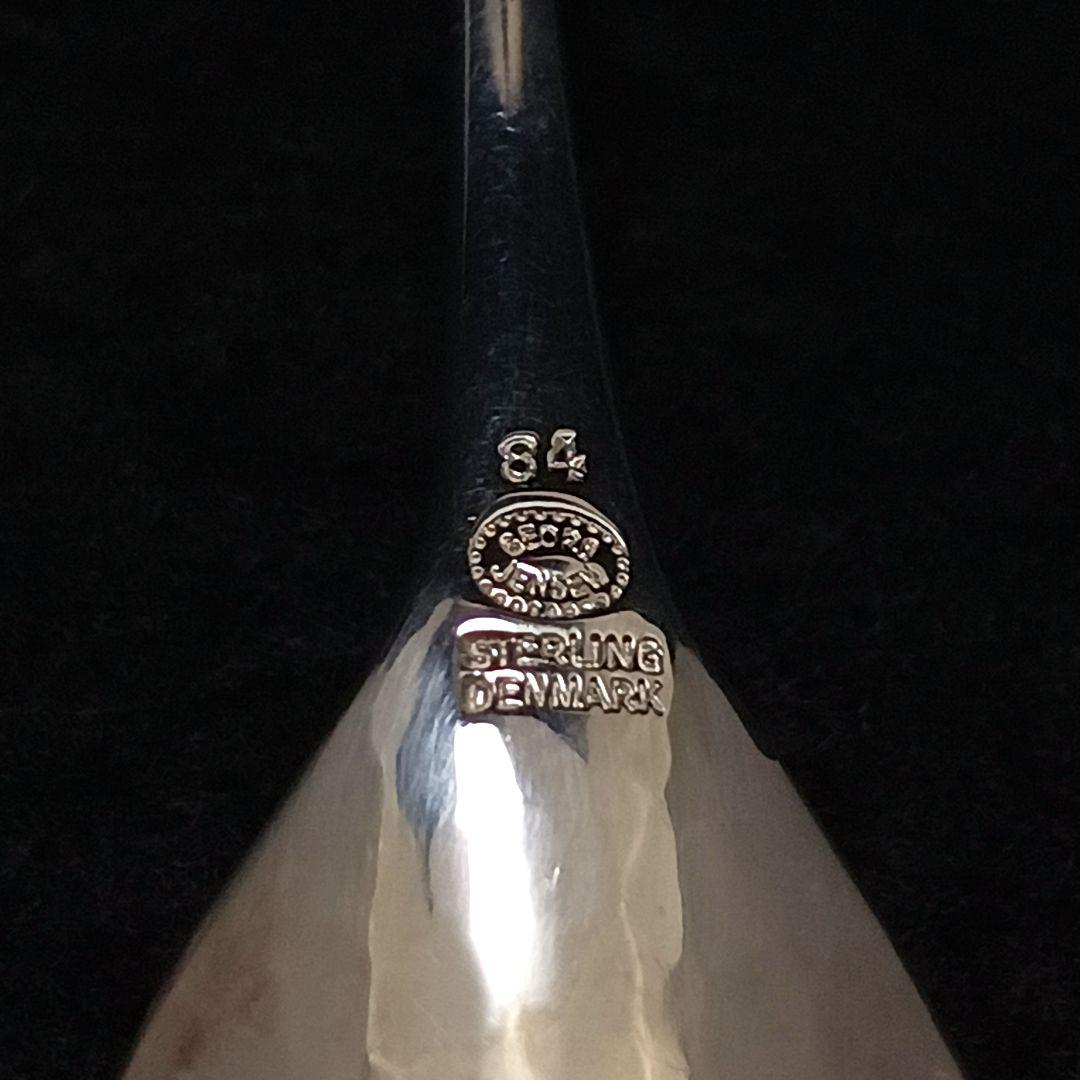 Y2125-1 ジョージジェンセン ブロッサム コーヒースプーン シルバー925