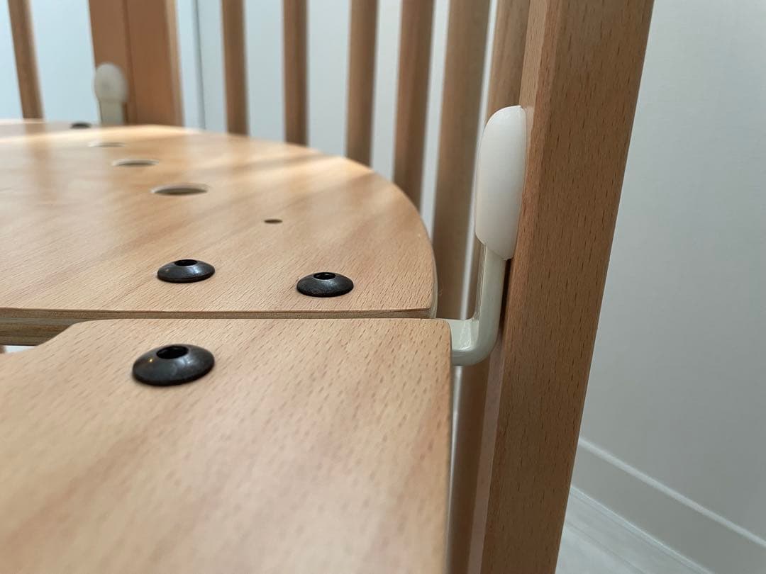 landabu 木製円形ベビーベッド(再掲)