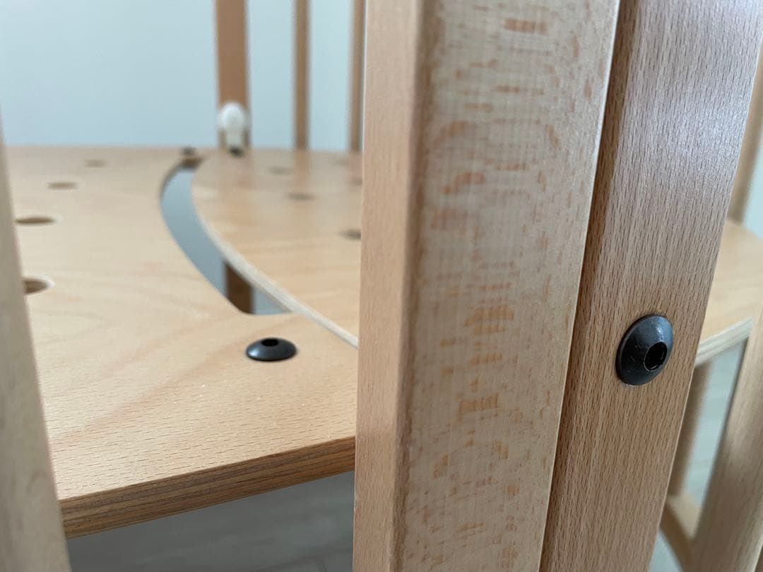 landabu 木製円形ベビーベッド(再掲)