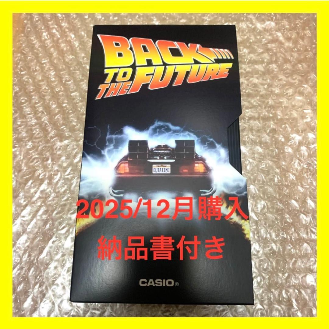 CASIO CA-500WEBF-1AJR　バックトゥザフューチャー