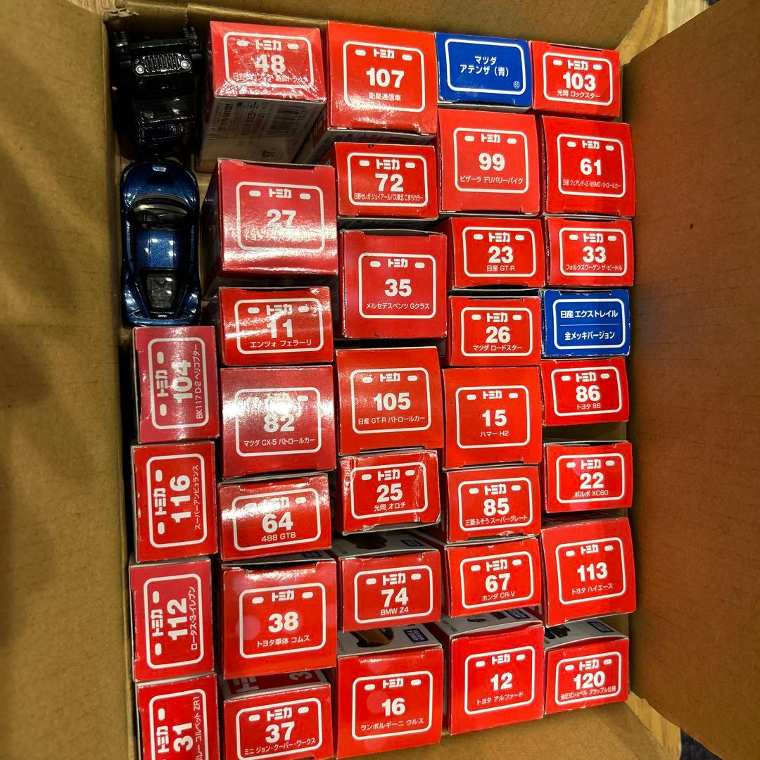 トミカ まとめ売り　36台　未開封あり　非売品あり　レア