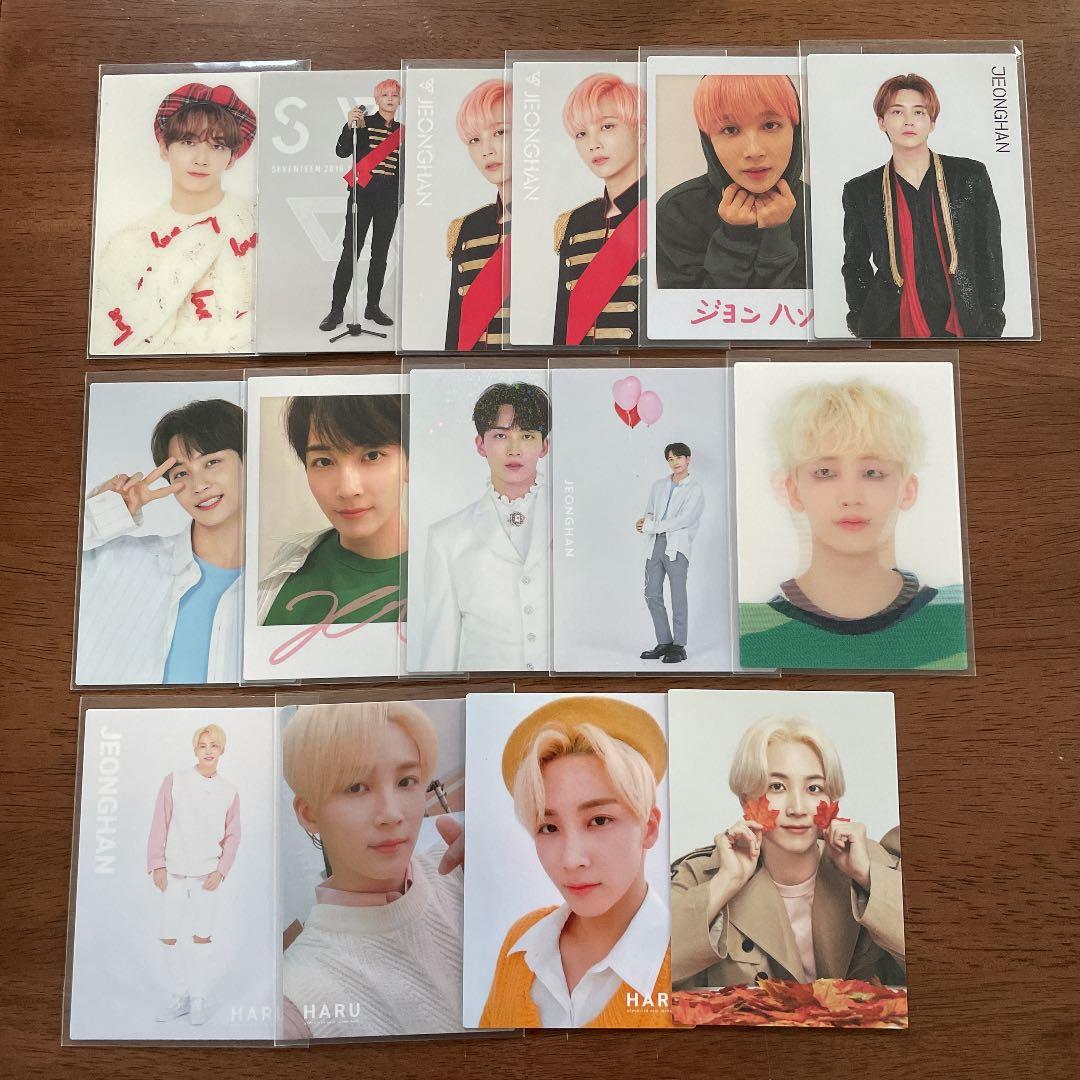 SEVENTEEN ジョンハン コンサートトレカ カフェトレカ