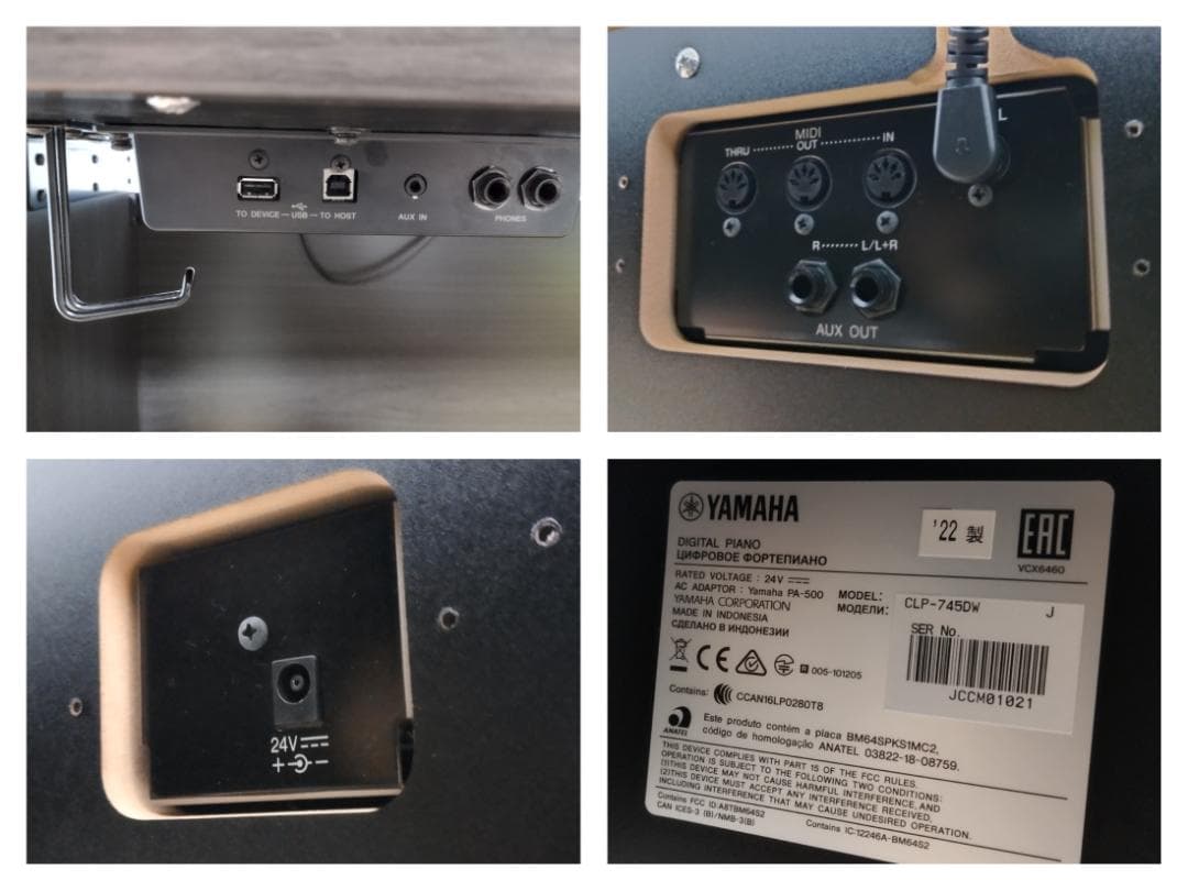 K☆106 ヤマハ グラビノーバ CLP-745DW