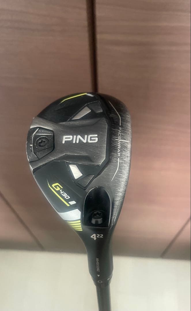 PING G430 ハイブリット4番 4U 純正シャフト ヘッドカバー付き