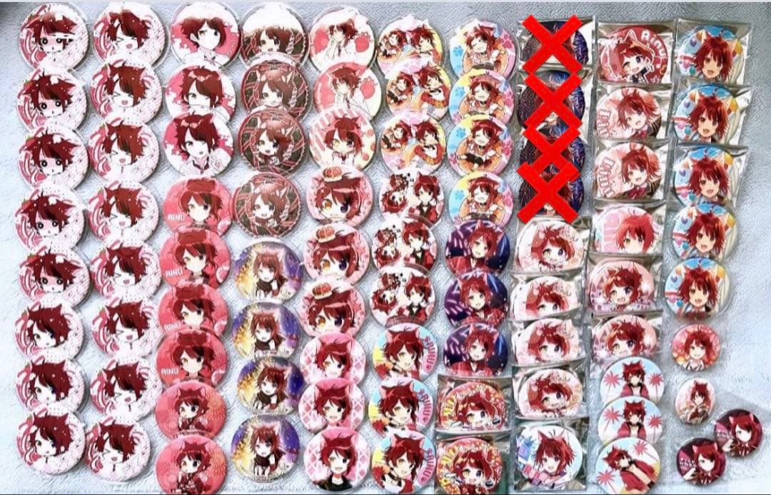 すとぷり　莉犬　缶バッジ