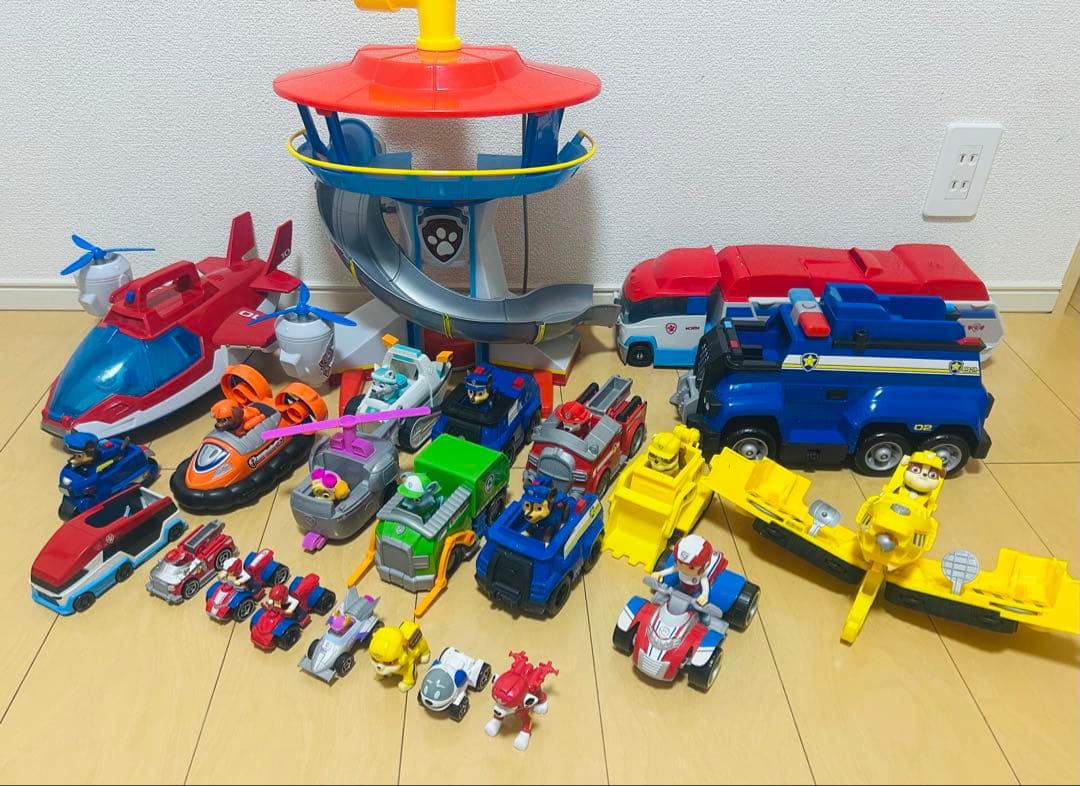 パウパトロールおもちゃセット