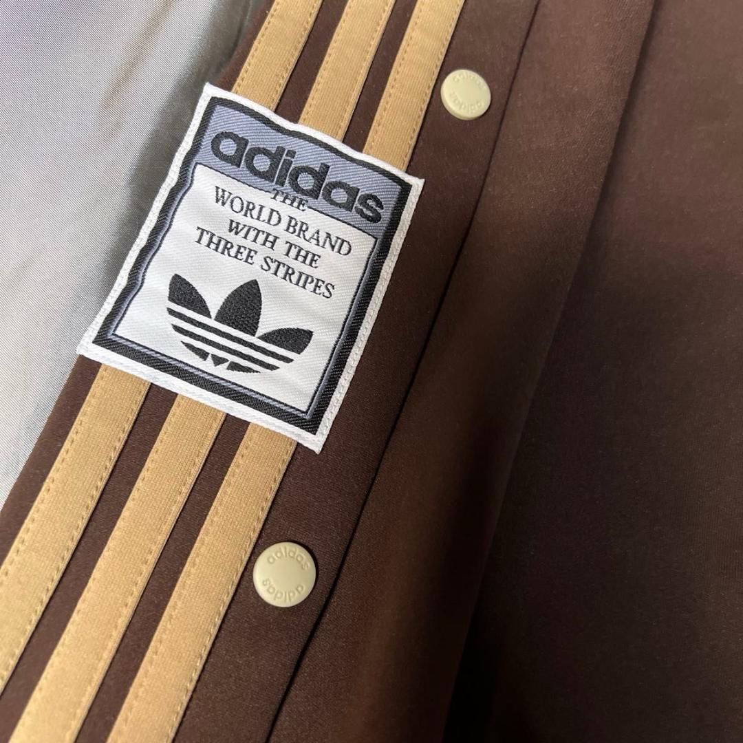 超希少　DESCENTE アディダス　ジャージ　ブラウン　ベージュ　パンツ　美品