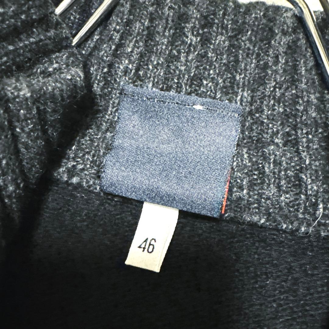 希少ドルチェ＆ガッバーナドライバーズニットカーディガンフルジップイタリア製黒