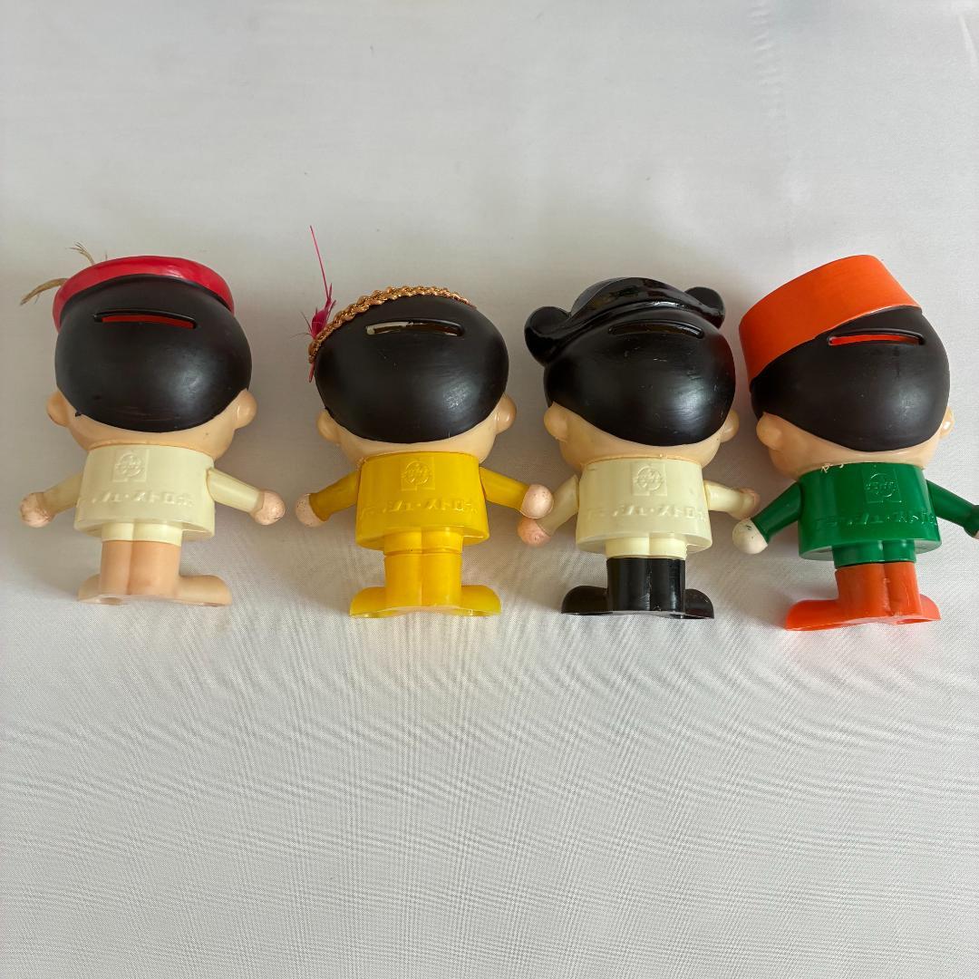 【昭和レトロ】　世界のナショナル坊や 貯金箱 ハイトップ 松下電器 ノベルティ