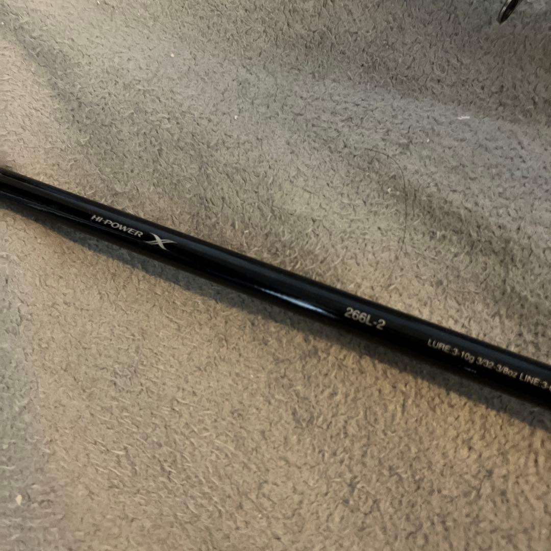 SHIMANO266L-2バスロッド！
