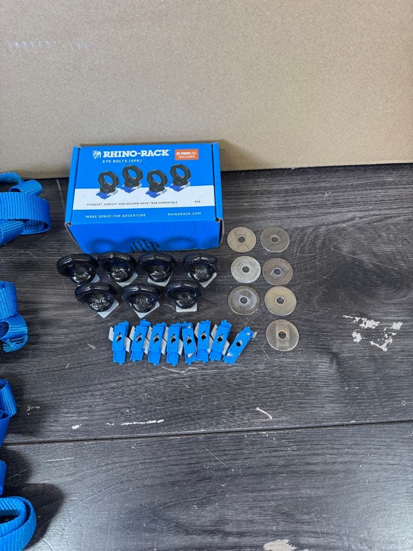 RHINO-RACK ライノラック　ストラップセット ラッシングベルト