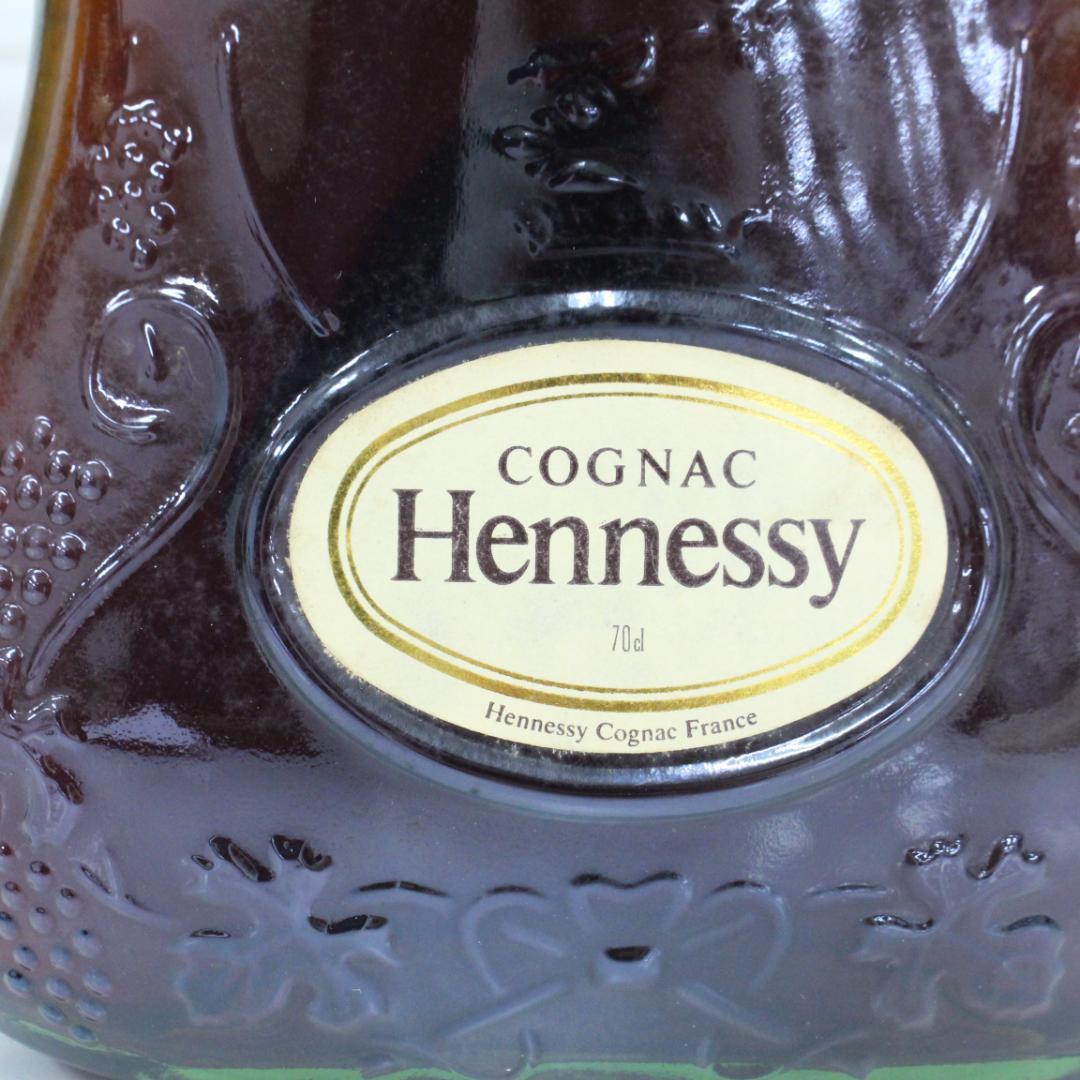 ◇希少 未開栓 コニャック ヘネシー X.O 金キャップ グリーンボトル 古酒