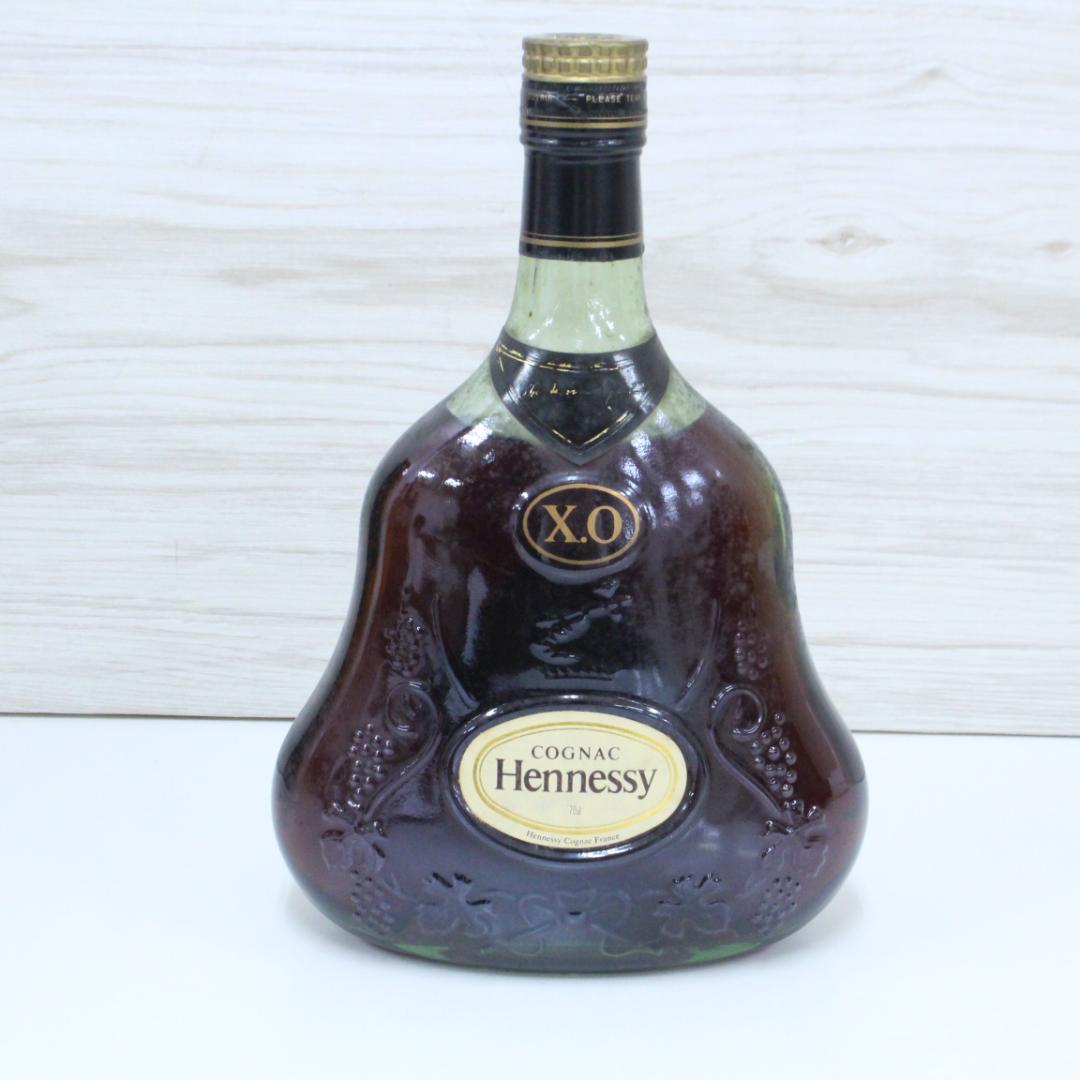 ◇希少 未開栓 コニャック ヘネシー X.O 金キャップ グリーンボトル 古酒