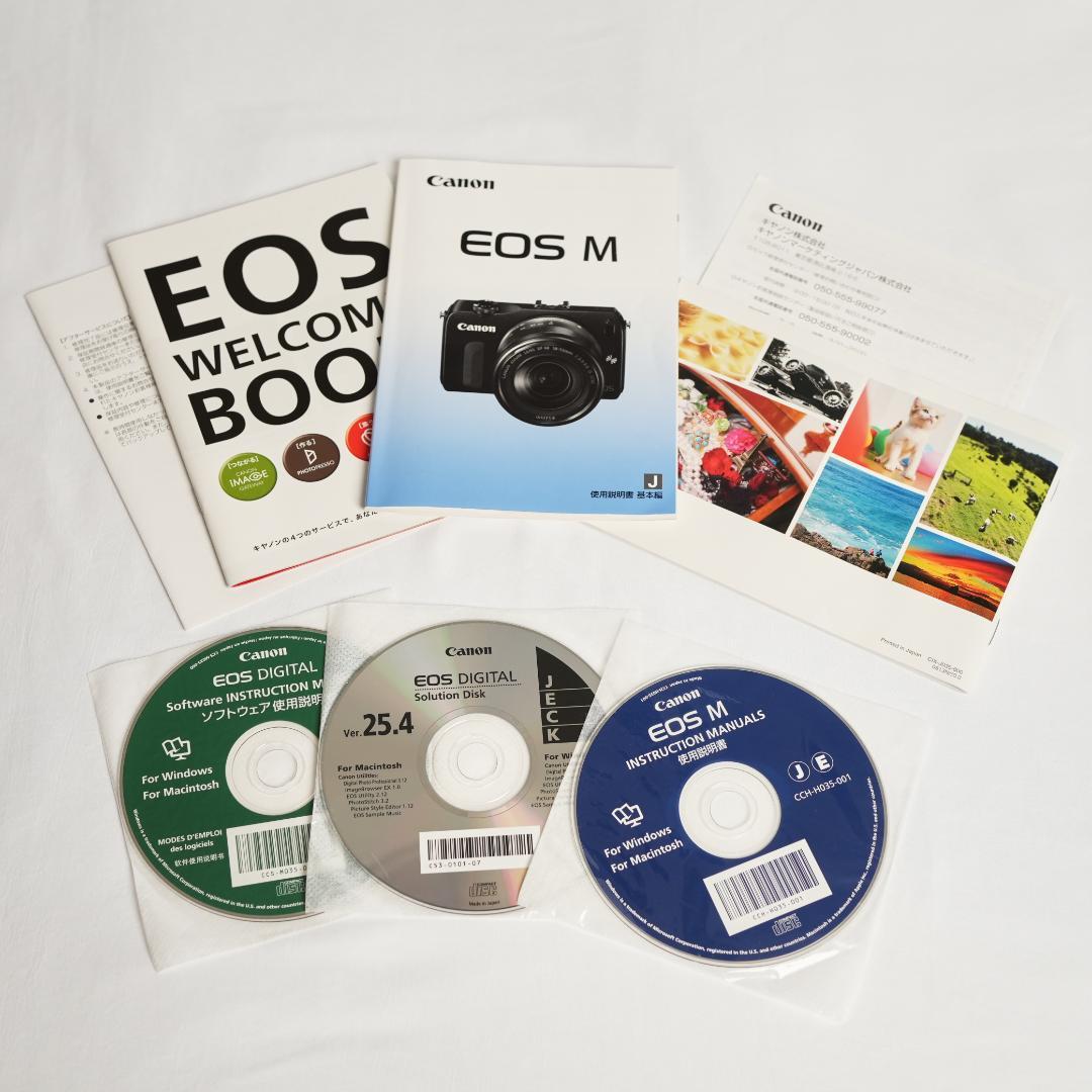 【箱付きセット特価】Canon ミラーレス一眼カメラ EOS M レンズキット