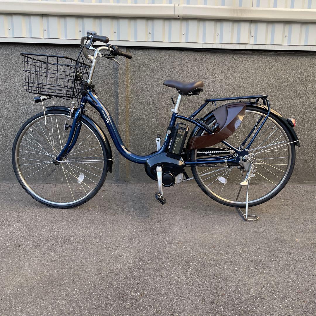 ヤマハ電動アシスト自転車26インチ 12.3Ah ブルー