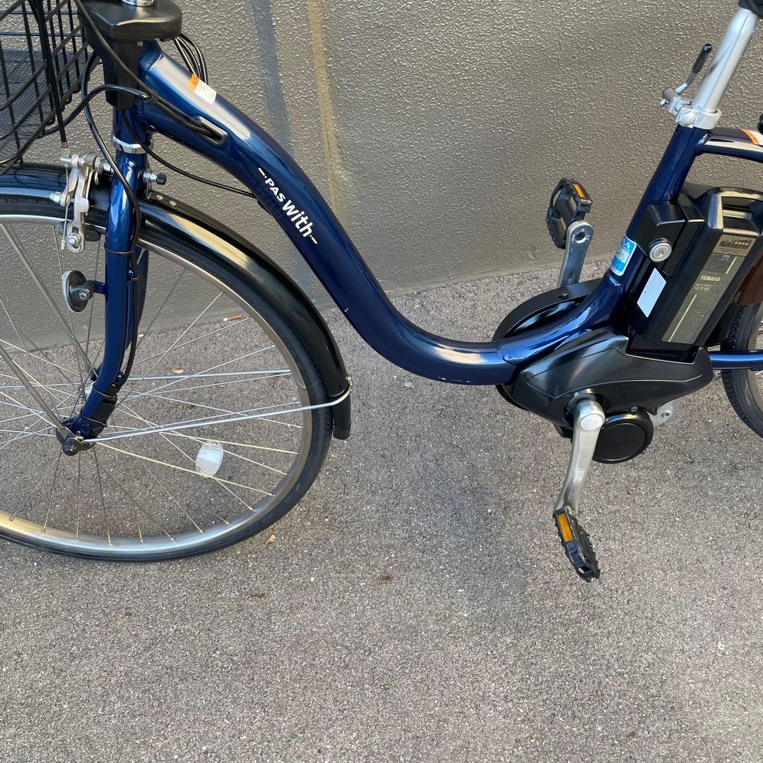 ヤマハ電動アシスト自転車26インチ 12.3Ah ブルー
