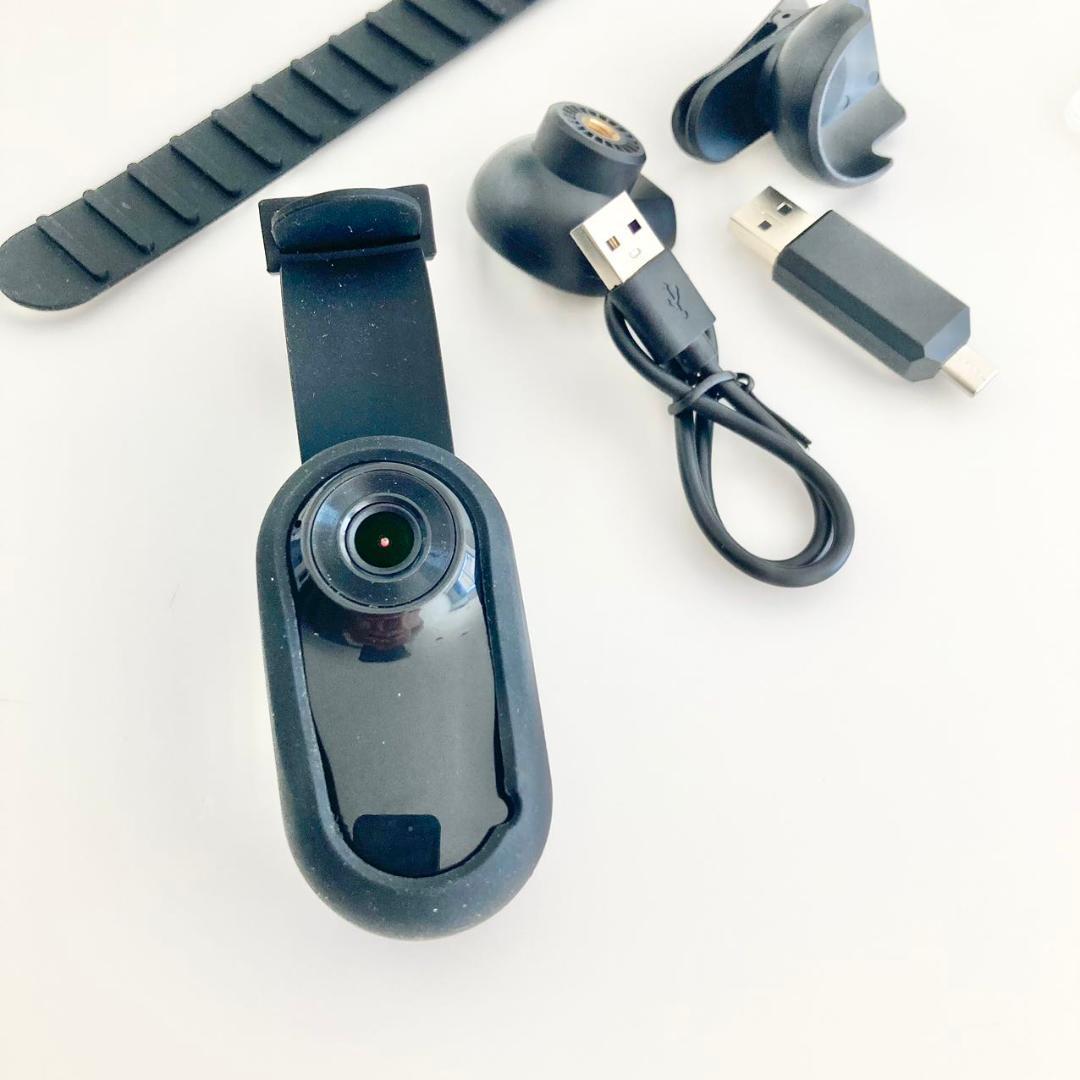 ミニDVペットカメラ 首輪OK 1080P 軽量23g 旅行・散歩にも