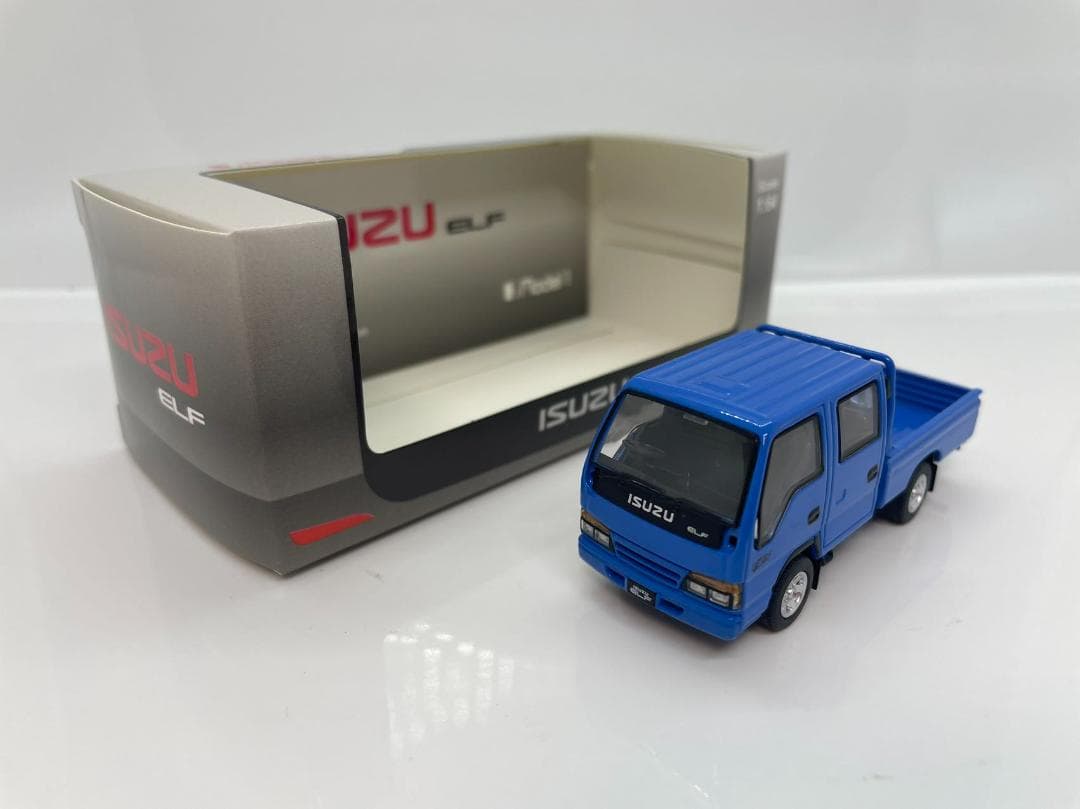 4R-742 Model 1 1/64 いすゞ ISUZU ELF Blue