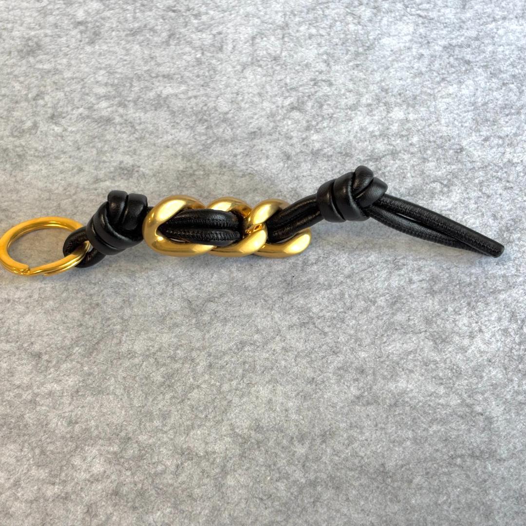 ボッテガ ヴェネタ キーリング チャーム BOTTEGAVENETA 黒