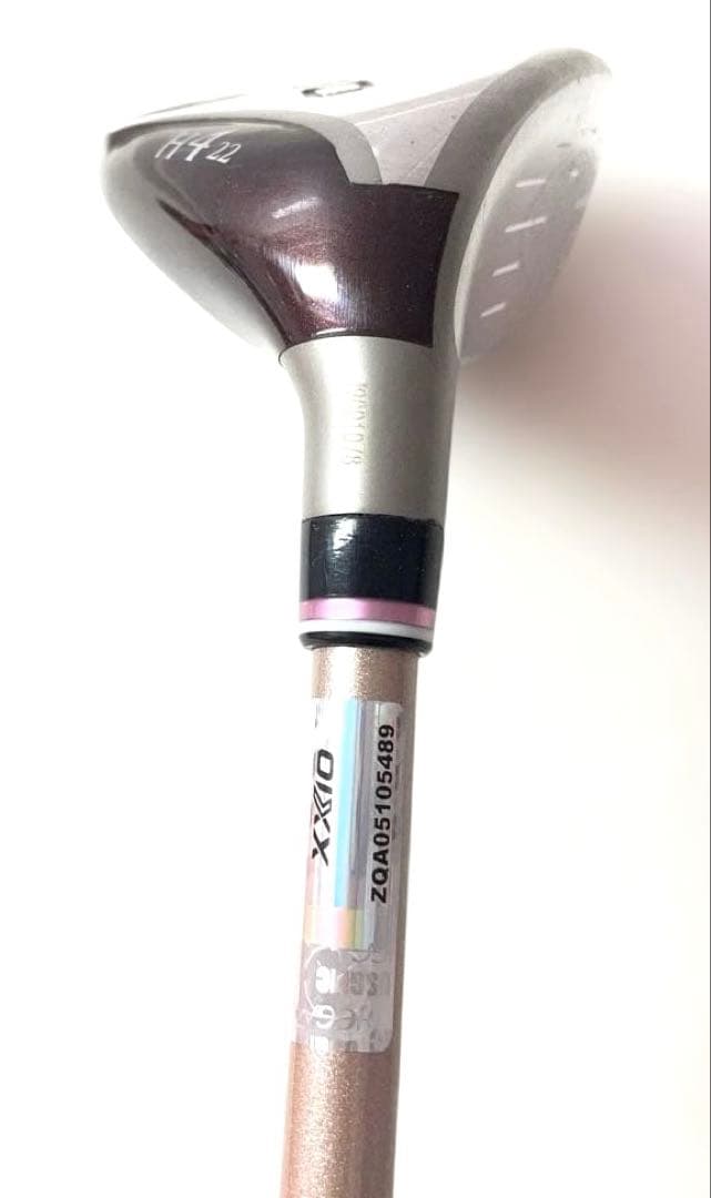 XXIO12レディース　UT４　希少Rシャフト　ボルドー