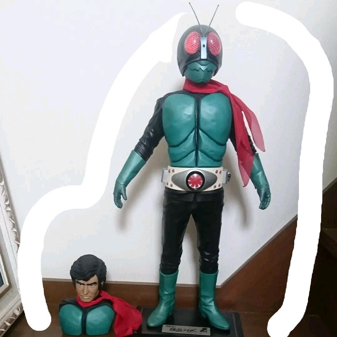 【貴重品】仮面ライダー1号特大フィギュア