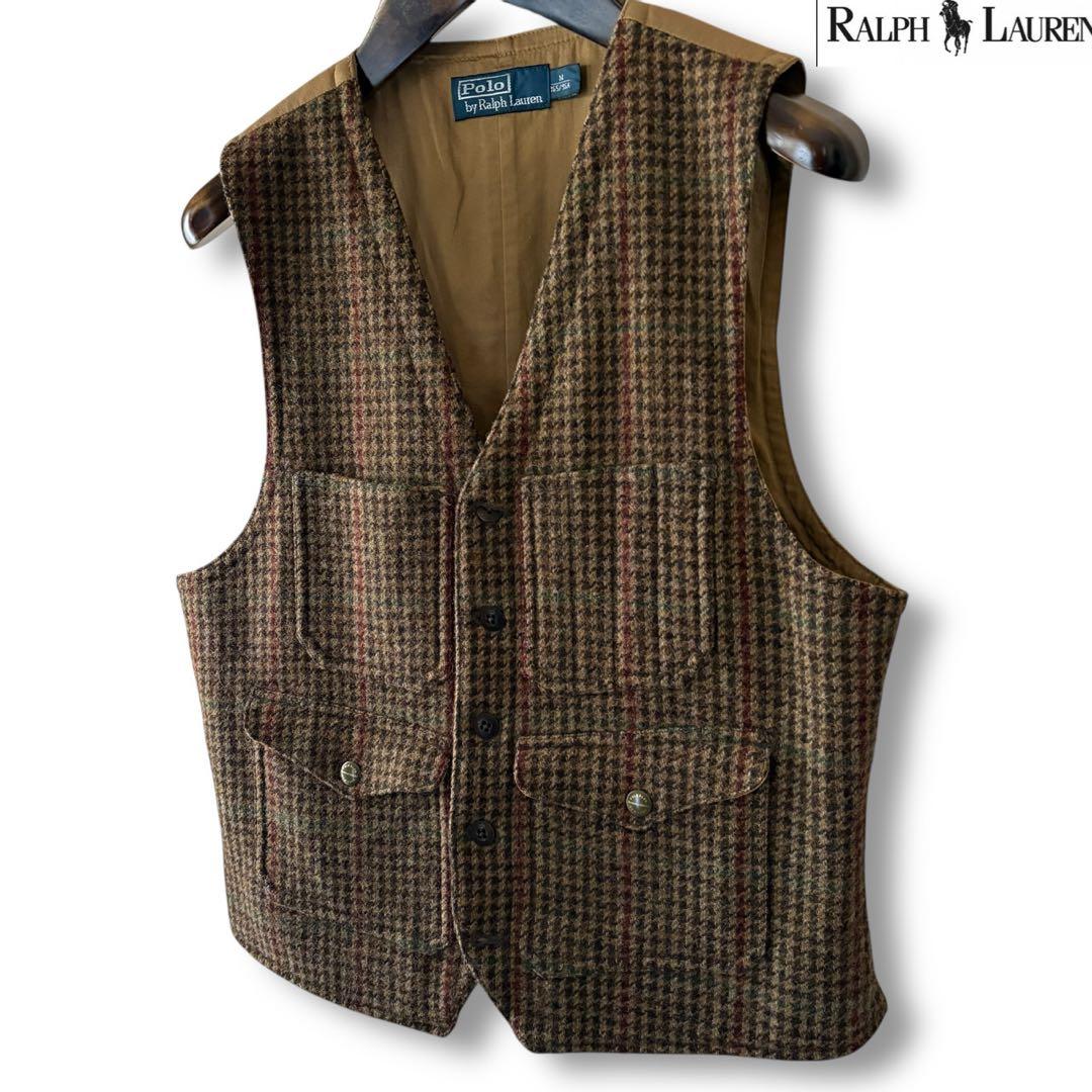 傑作/POLO Ralph Lauren/ウールツイードベスト