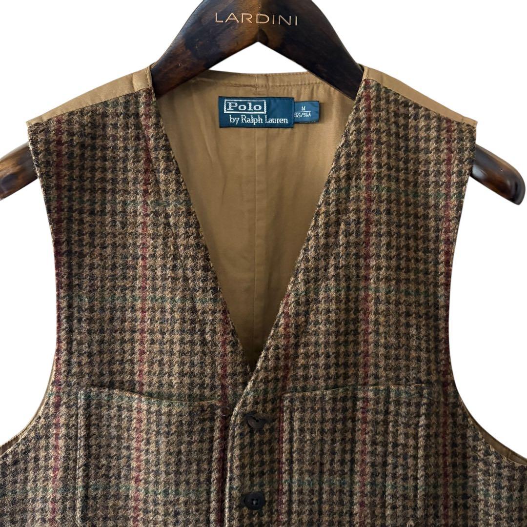 傑作/POLO Ralph Lauren/ウールツイードベスト