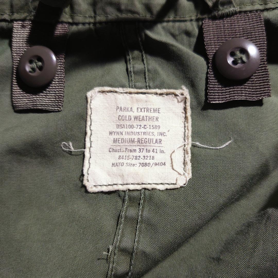 70s アメリカ軍 実物 M65 シェル MEDIUM-REGULAR