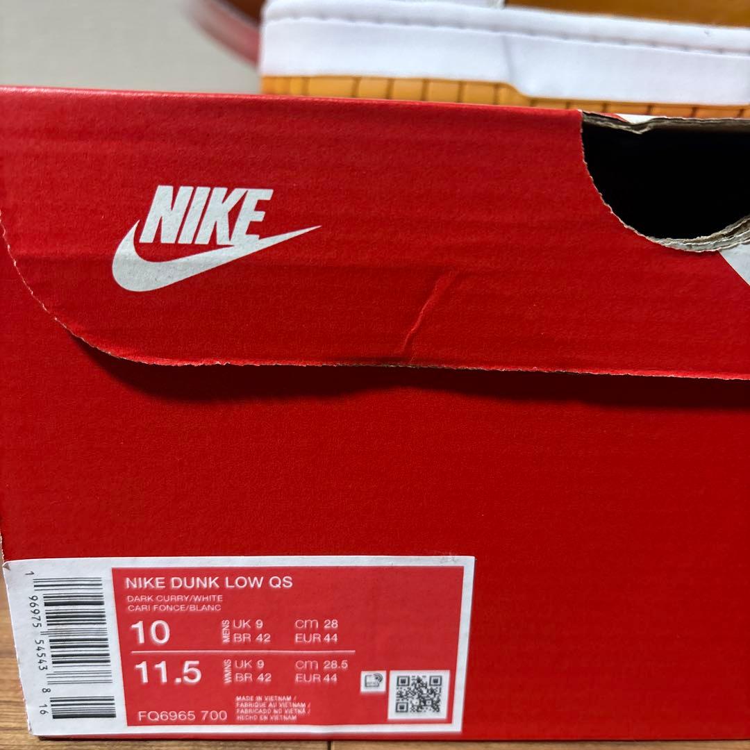 28.0cm Nike Dunk Low ホワイト/ブラウン