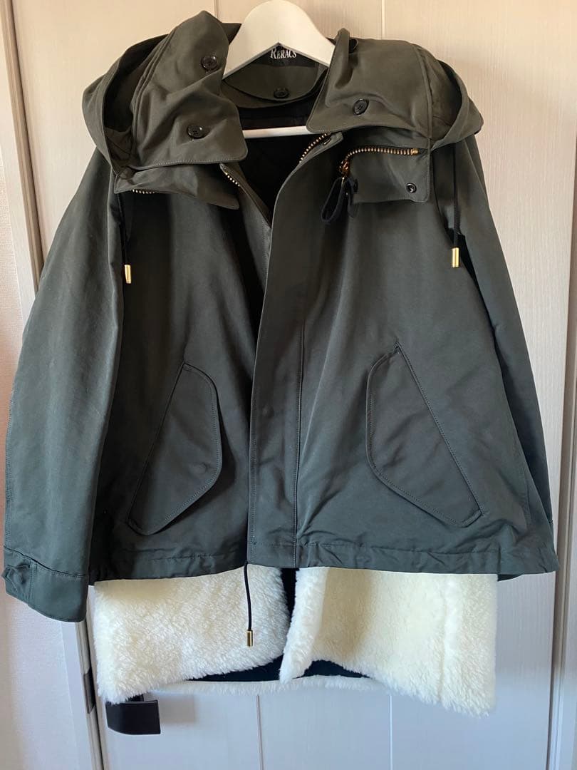 THE RERACS ザ・リラクス モッズコート　ボアライナー付き