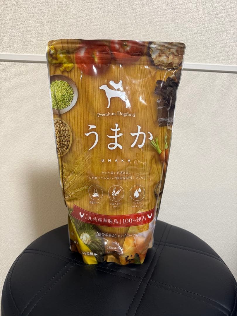 ⚠️mell⚠️うまかプレミアムドッグフード 4個