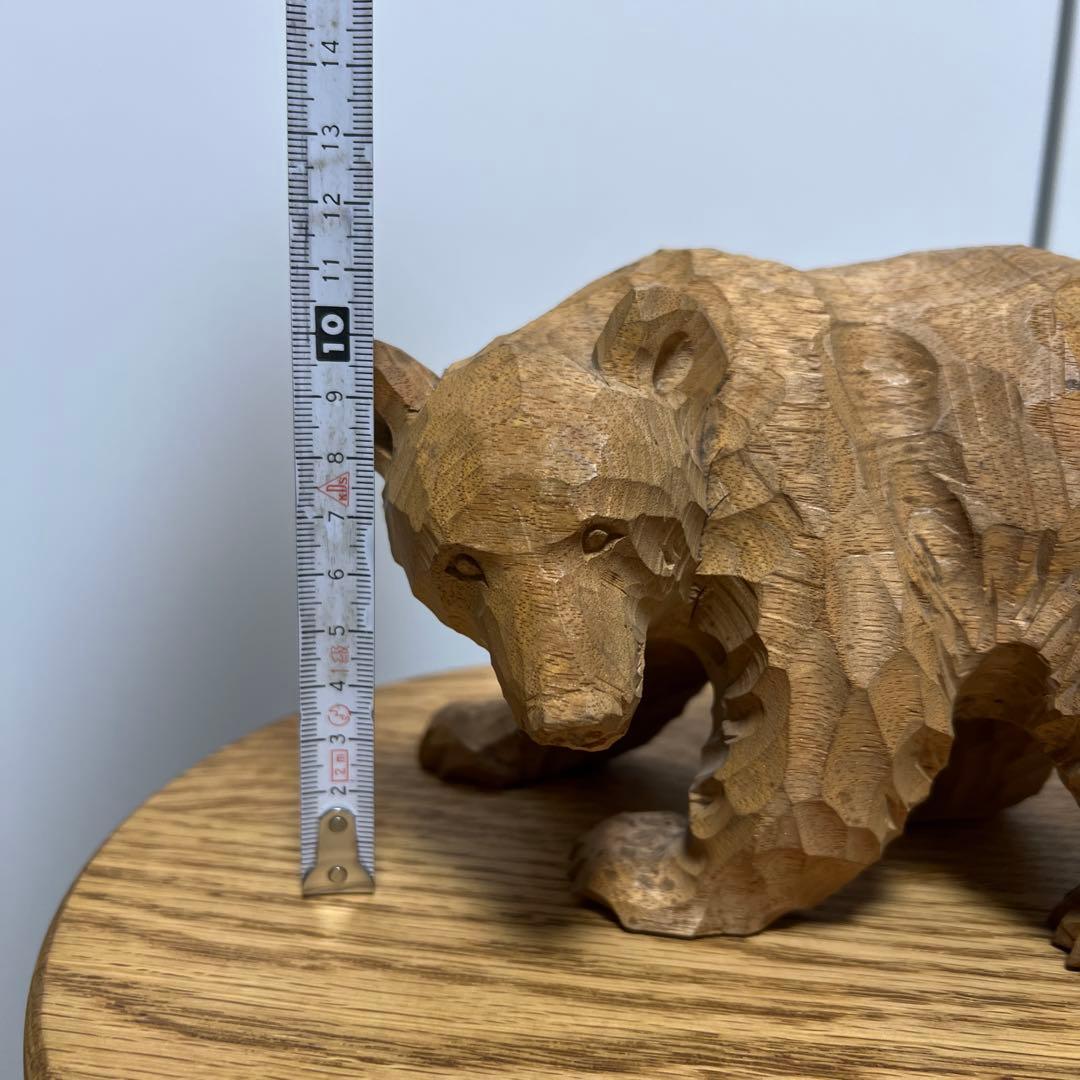 希少 木彫りの熊 北海道