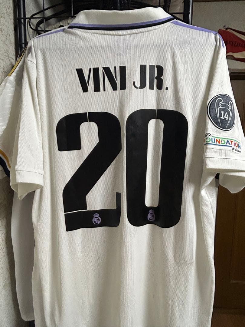 【正規品】レアル・マドリー　ヴィニシウス　22-23シーズン　オーセンティック