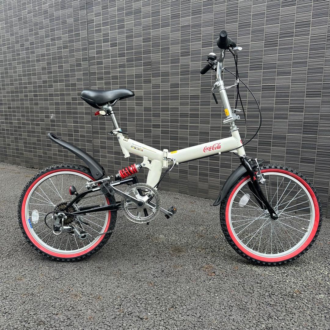 miyamasaコカコーラ 折りたたみ自転車 AERO 20インチ