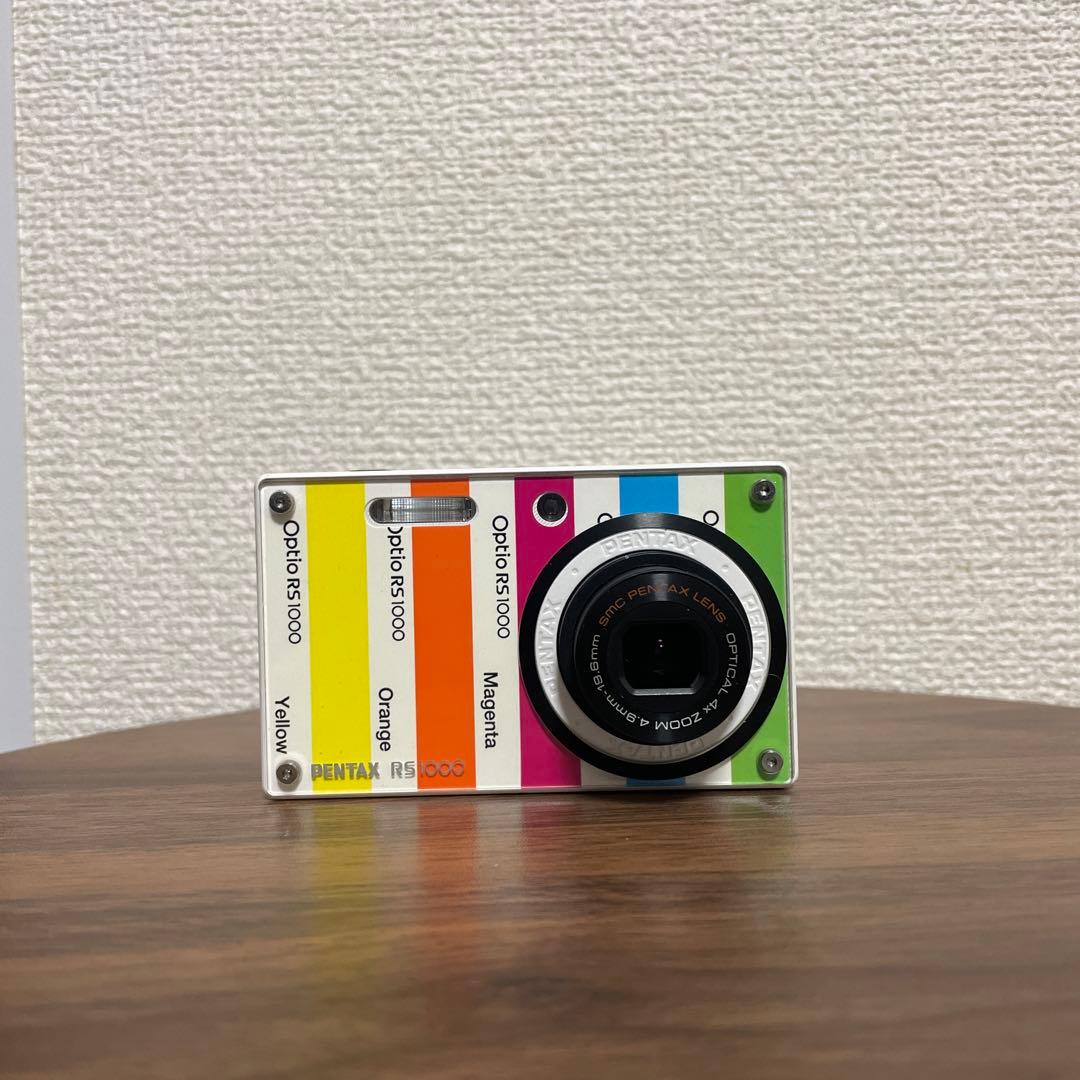 【オールドコンデジ】 PENTAX Optio RS1000