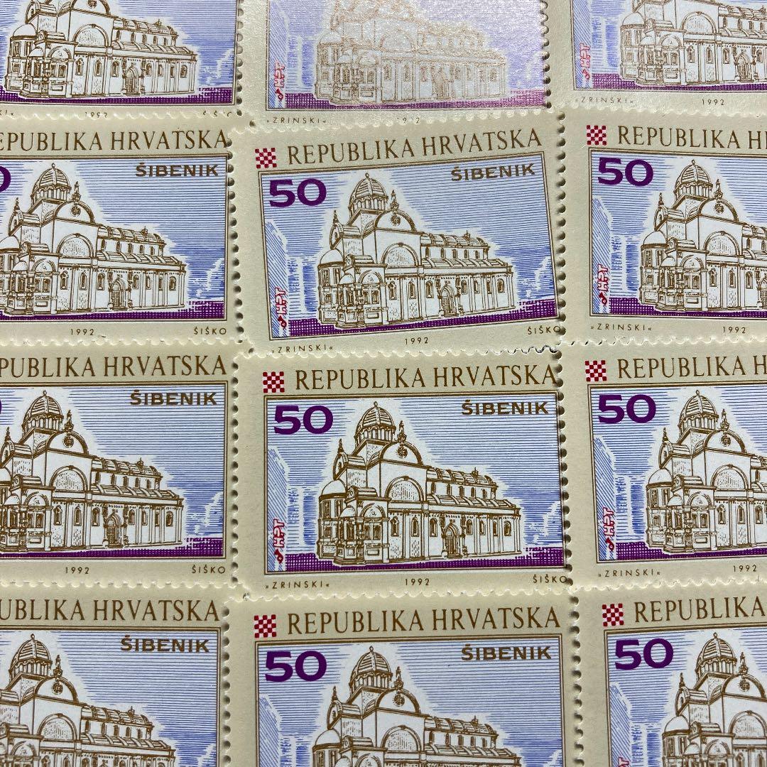 2156 現品限り❗️外国切手未使用14枚　おまとめ割引で100円引き！