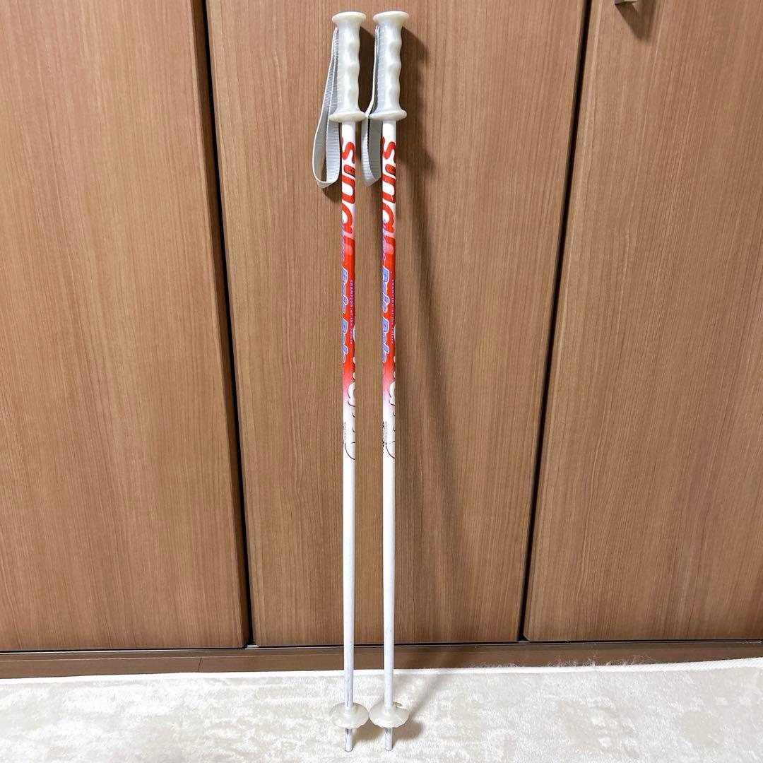 HART ジュニアスキー 117cmビンディング ストック 3点セット 女の子