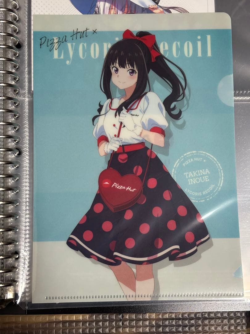 リコリコ　たきな　クリアファイル 13枚セット