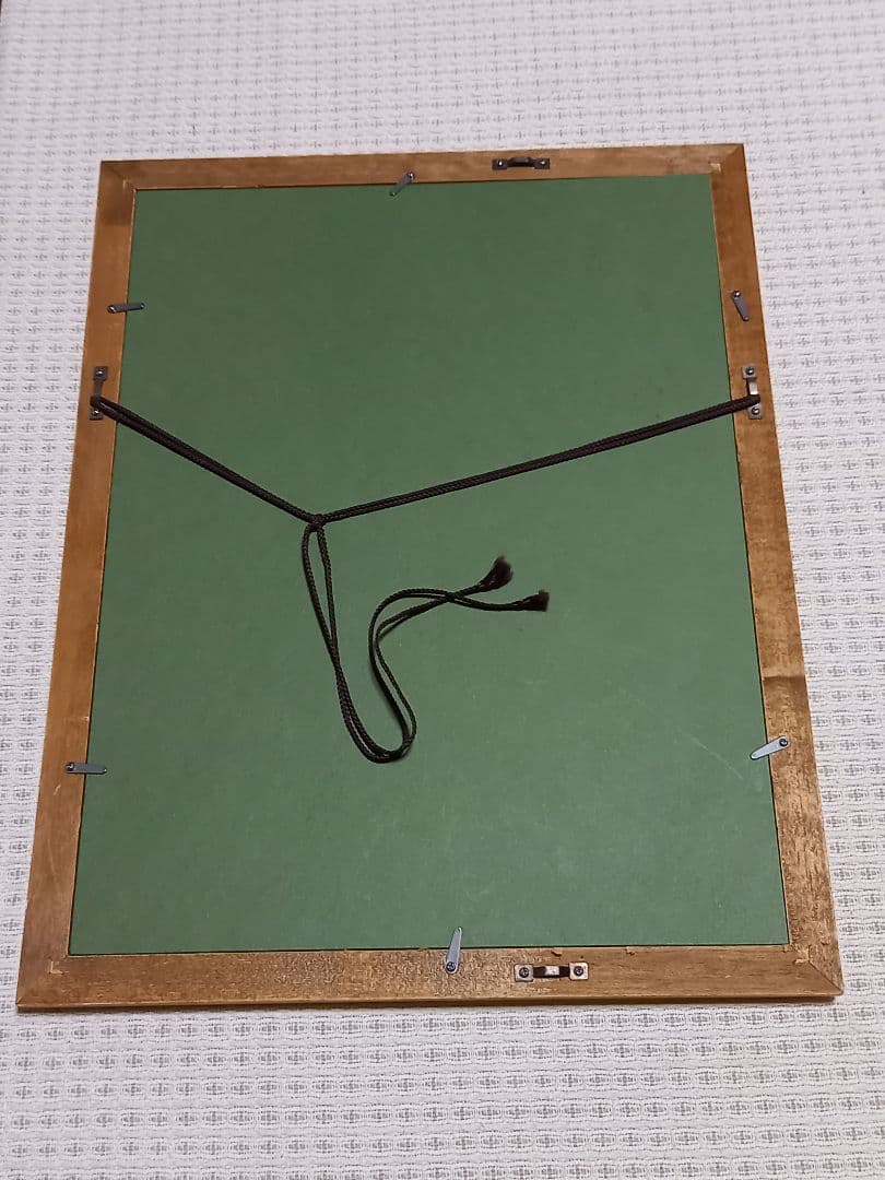 期間セール　竹久夢二　夢二　墨絵　額装　画廊購入